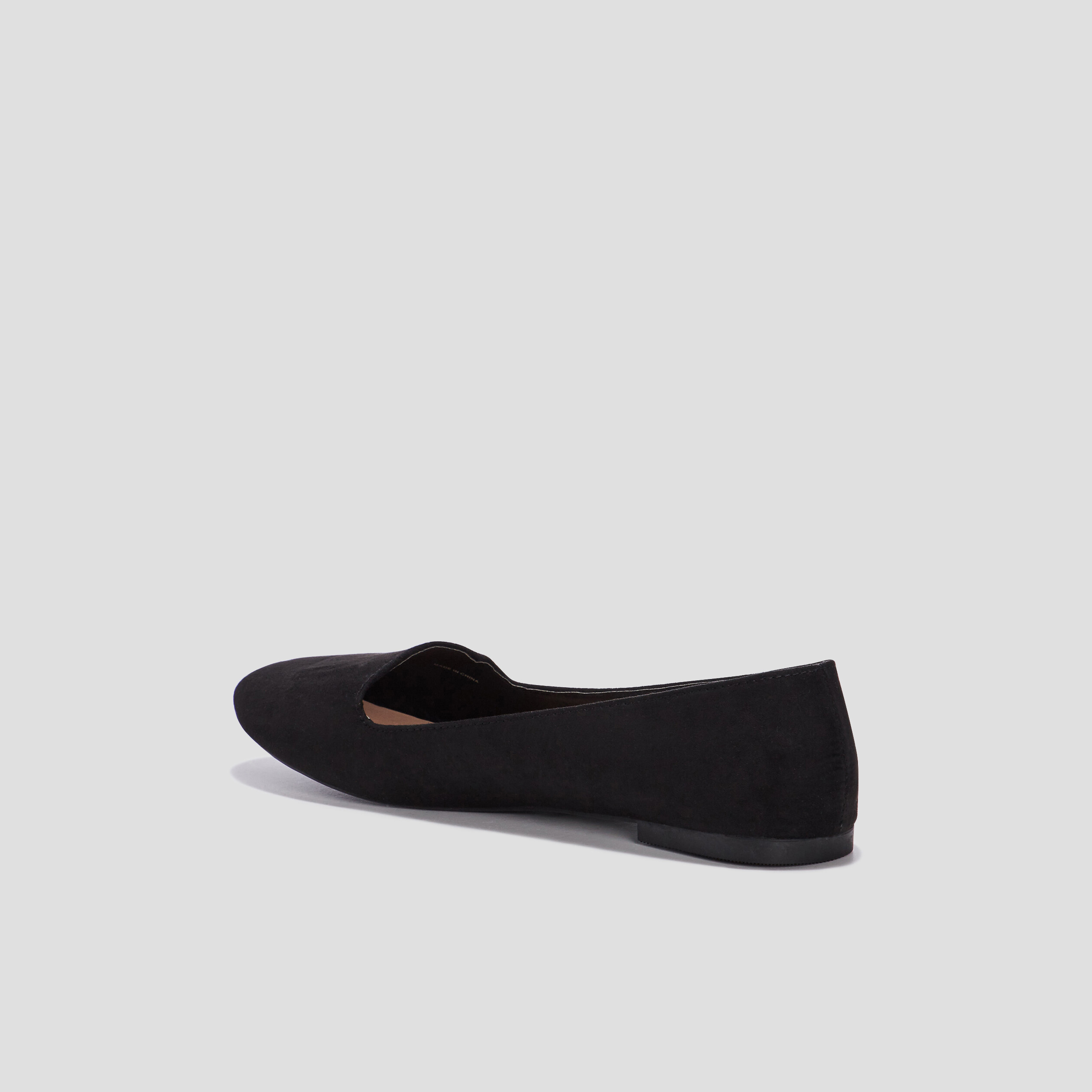 Ballerines esprit mocassins noir femme | La Halle
