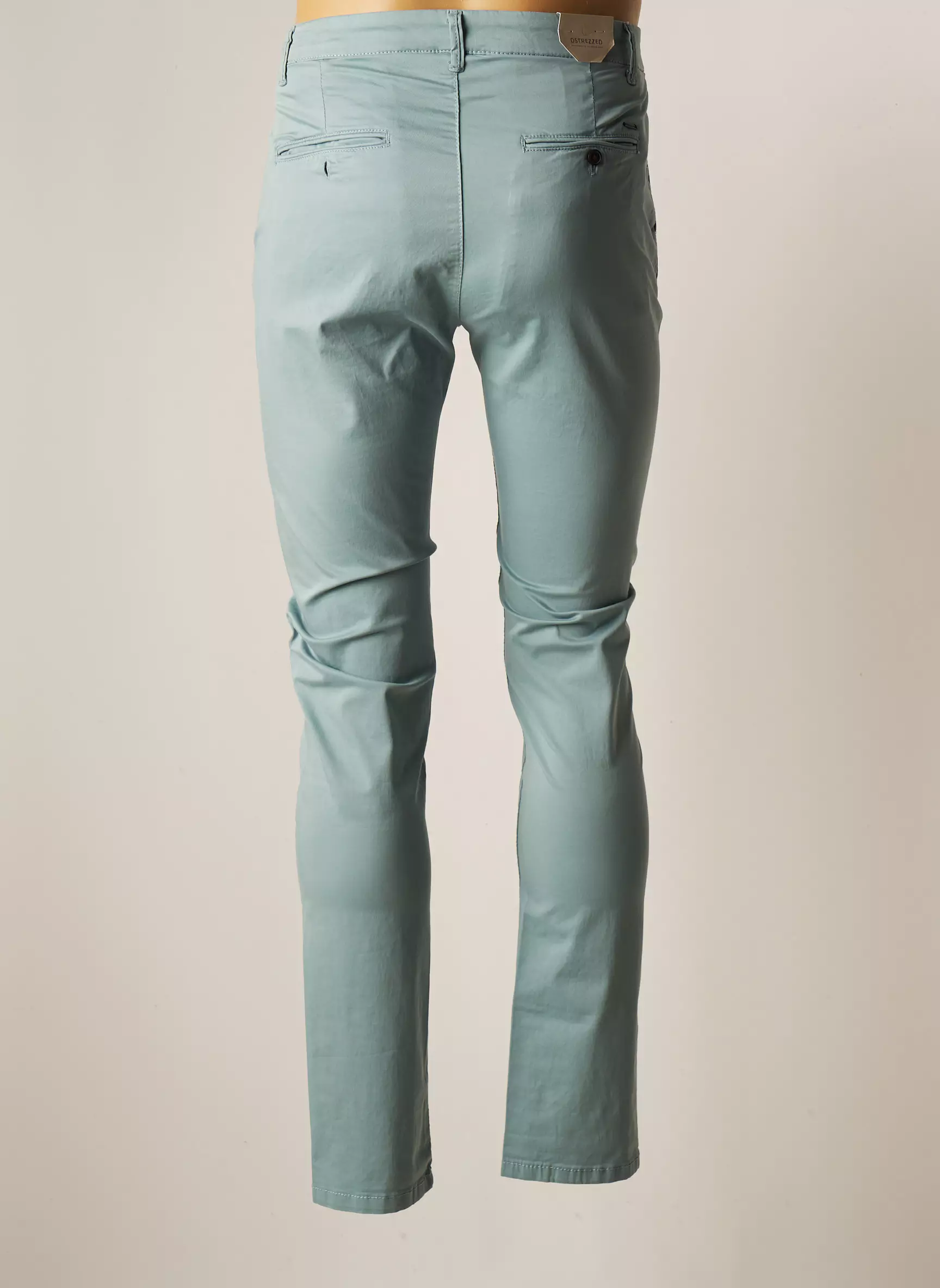 Dstrezzed Pantalons Chino Homme couleur bleu