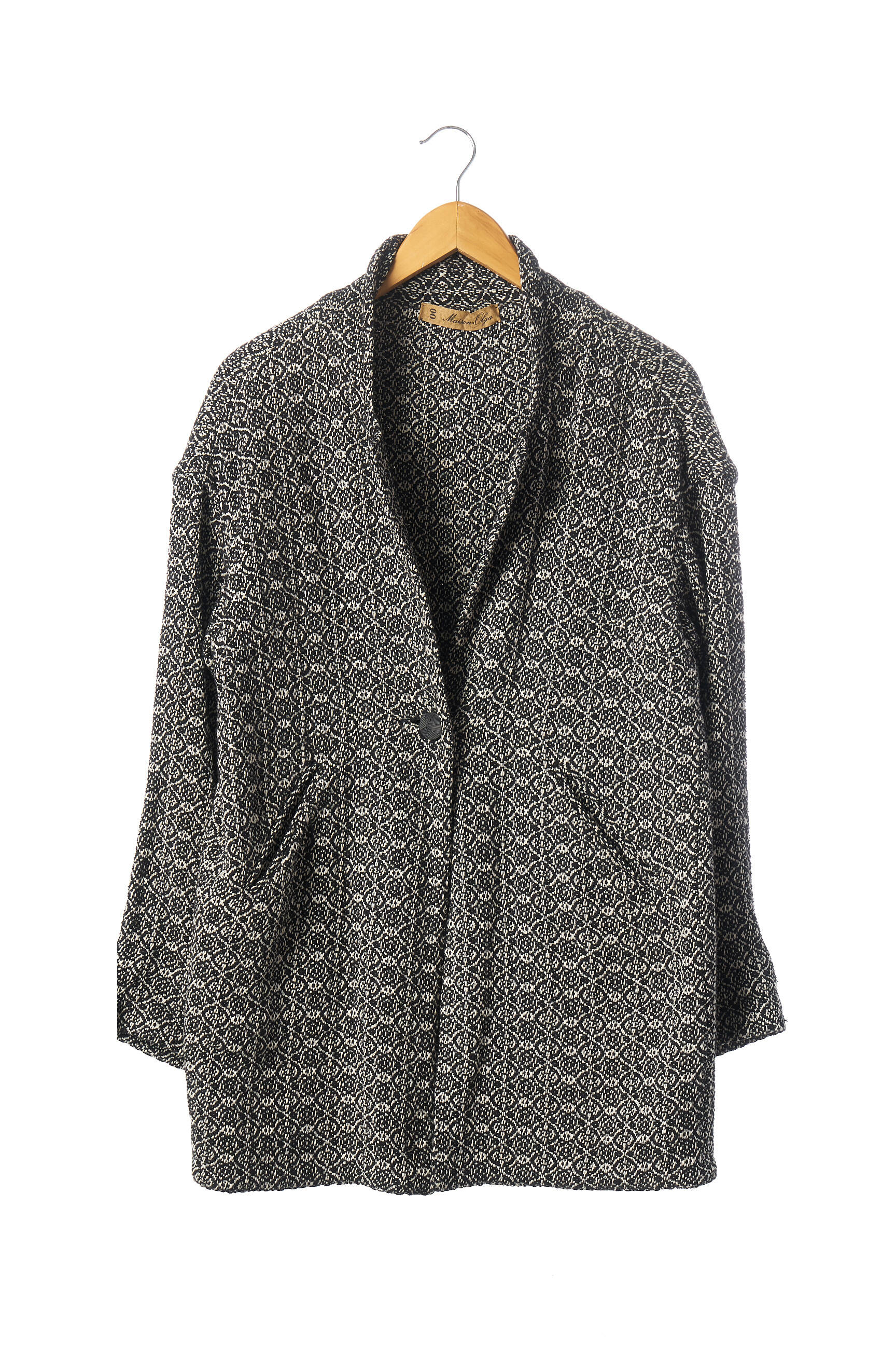 Maison Olga Manteaux Courts Femme couleur noir