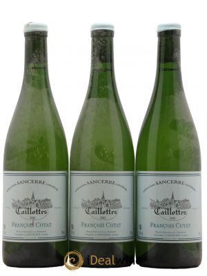 Sancerre Les Caillottes François Cotat  2015 - Lot de 3 Bouteilles
