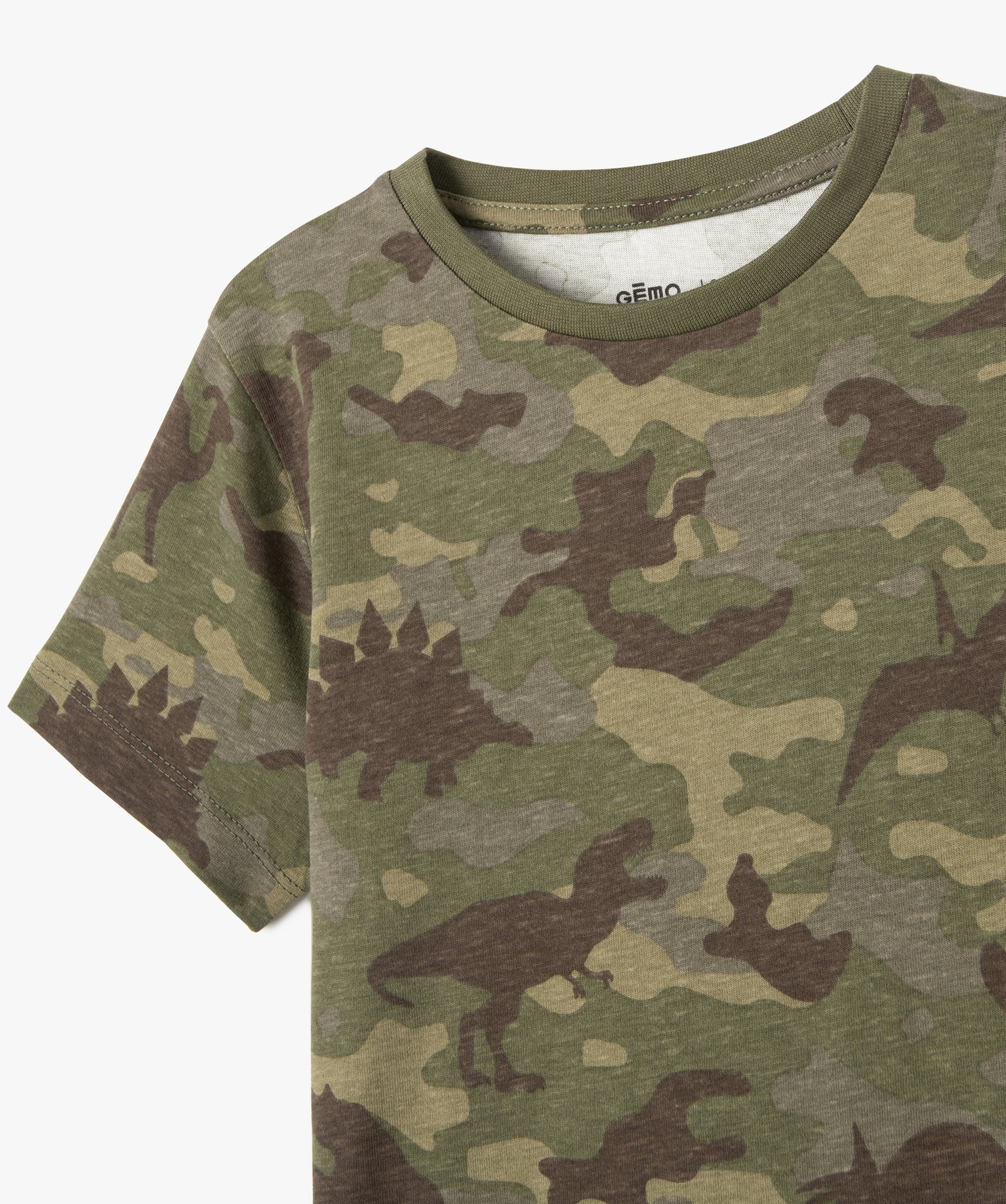 Tee-shirt Garçon à manches courtes à motifs imprime | GEMO