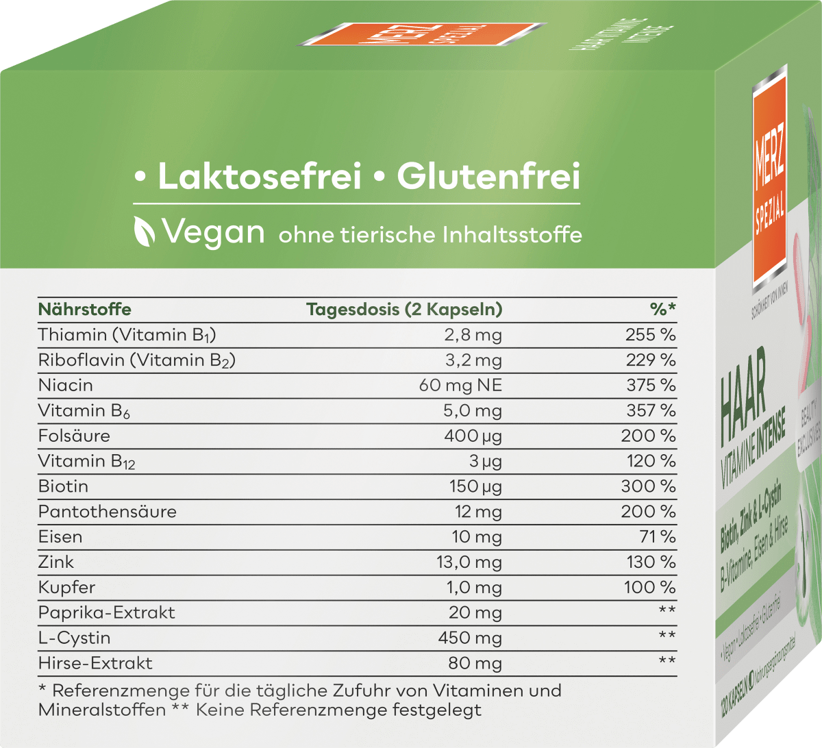Haar Vitamine Intense Kapseln 120 St, 71 g