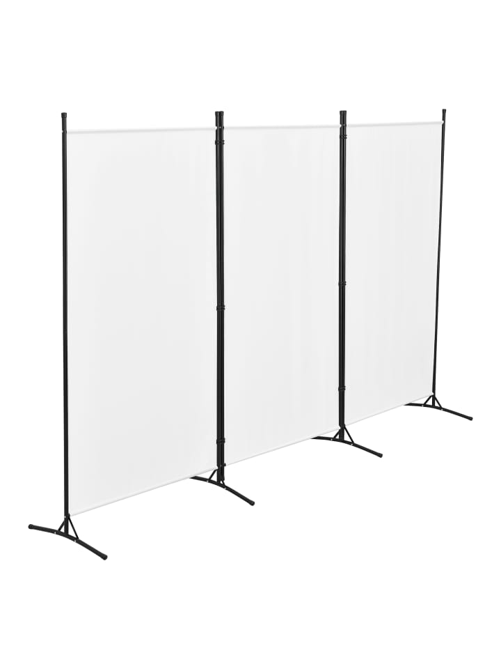 en.casa Raumteiler Teruel - 3-teilig in Beige (H)176cm (B)260cm günstig kaufen onesize