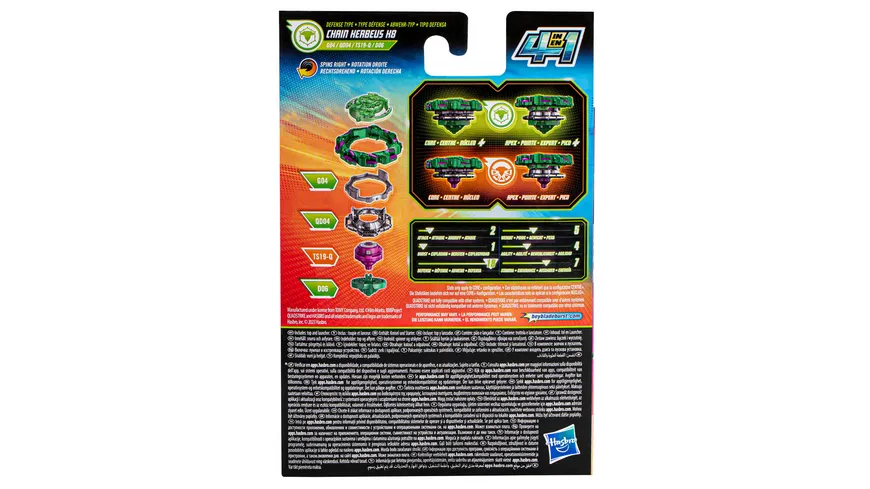 Hasbro - Beyblade Burst QuadStrike Starter Pack, 1 Stück, sortiert