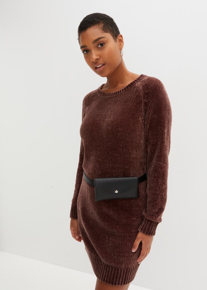 Oversize-Kleid in Strick