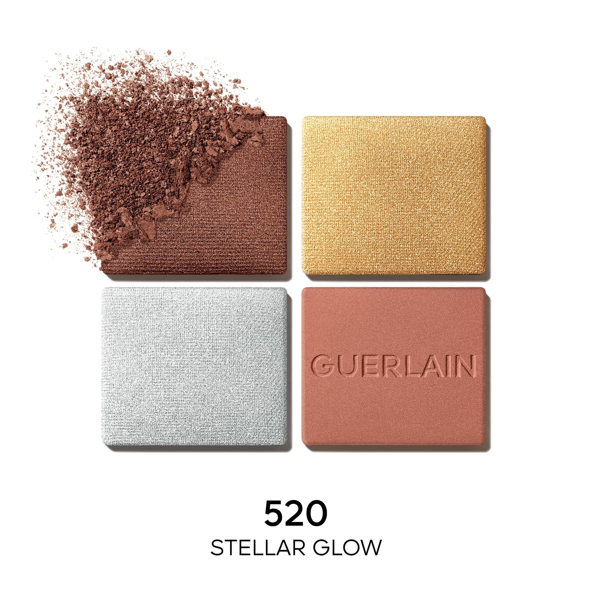 Sombras de ojos Ombres G para Navidad 2025 - 4 colores - Paleta de sombras de ojos compacta