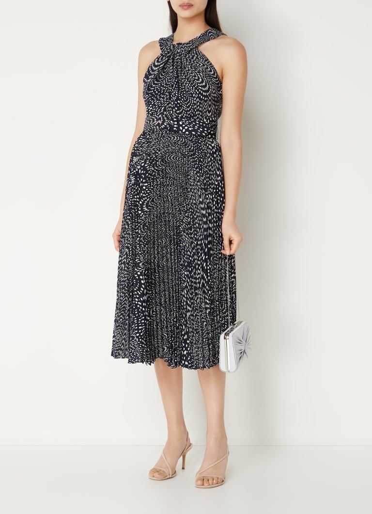 Φόρεμα Petite Elsie σε χρώμα Navy/Ivory