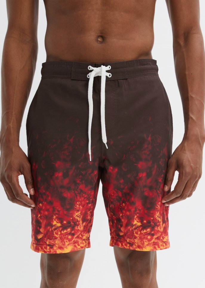 Strand-Bermuda aus recyceltem Polyester