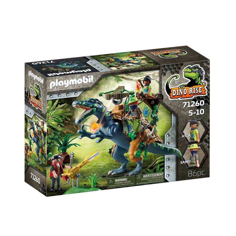71260 Spinosaure et combattant Playmobil Dino Rise