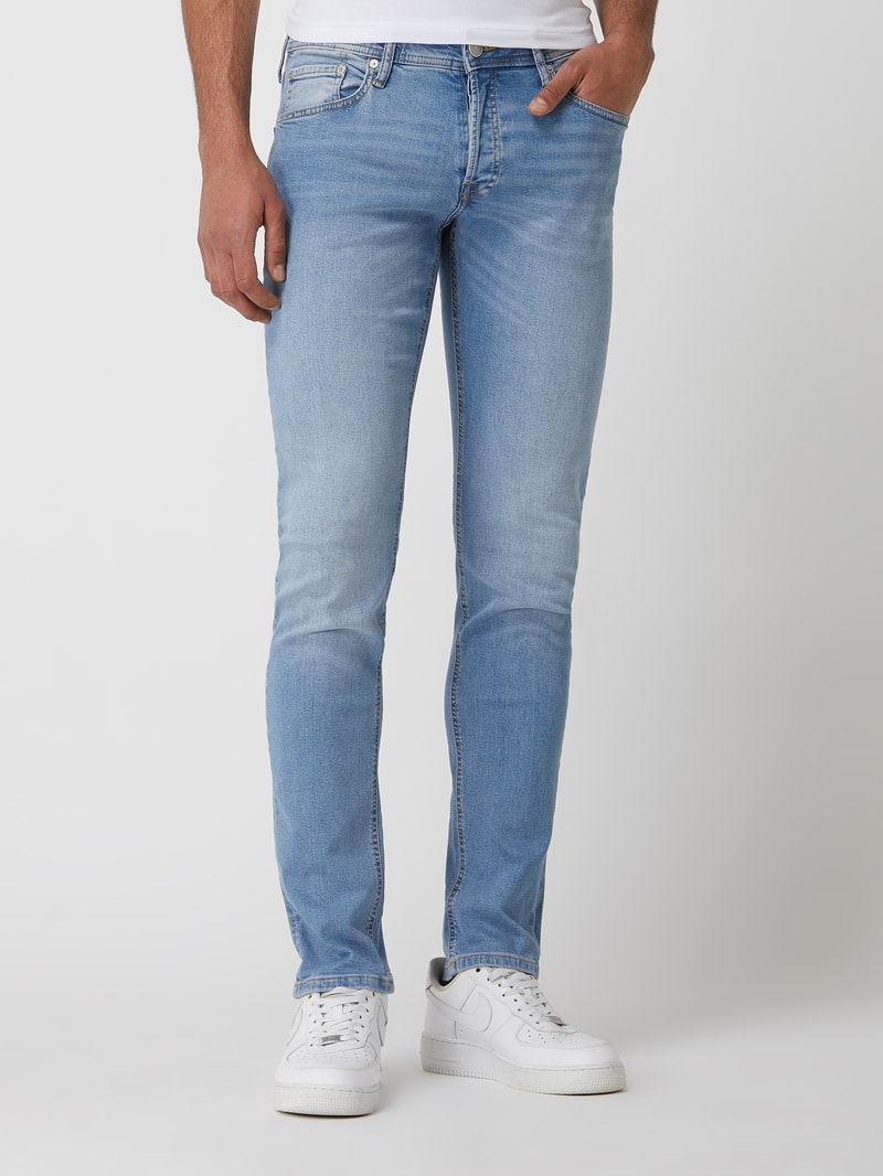Slim Fit Jeans mit Stretch-Anteil Modell 'Glenn' in jeans