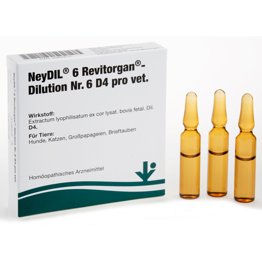 NEYDIL Nr.6 Revitorgan Dil.D 4 pro Ampullen vet.  5X2 ml  Ampullen