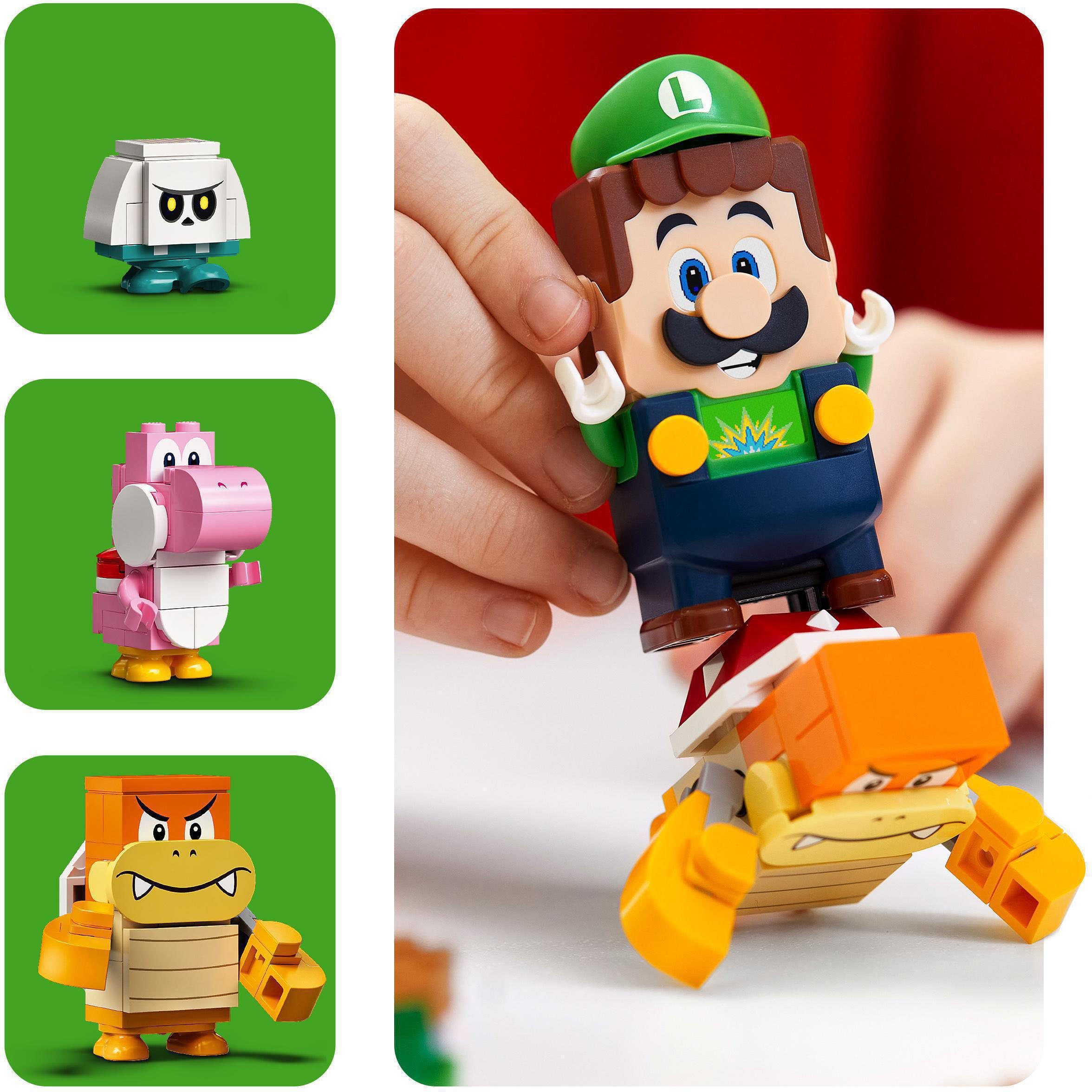 LEGO® Konstruktionsspielsteine Abenteuer mit Luigi – Starterset (71387), LEGO® Super Mario, (280 St), Made in Europe