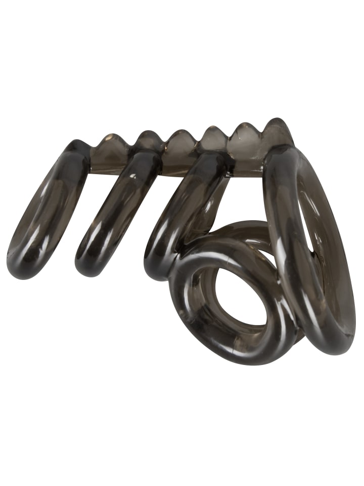 Bad Kitty Penis- und Hodenring Penis/Hodenring in schwarz günstig kaufen 6,5