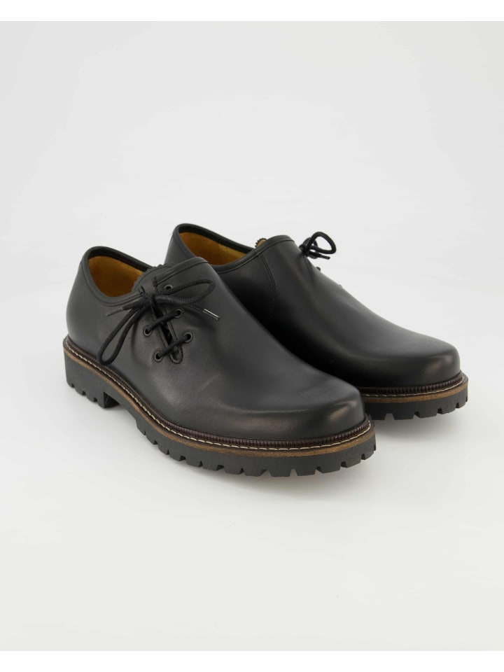 dirndl bua Haferlschuhe in Schwarz günstig kaufen