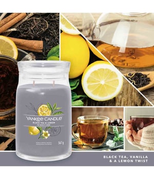 Yankee Candle Black Tea & Lemon Duftkerze-368 g