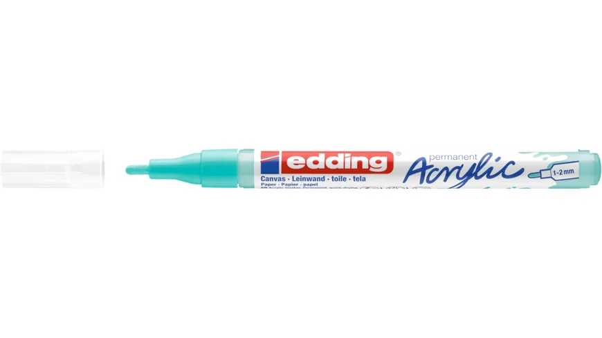 edding Acrylmarker 5300 fein opulent türkis opulent türkis