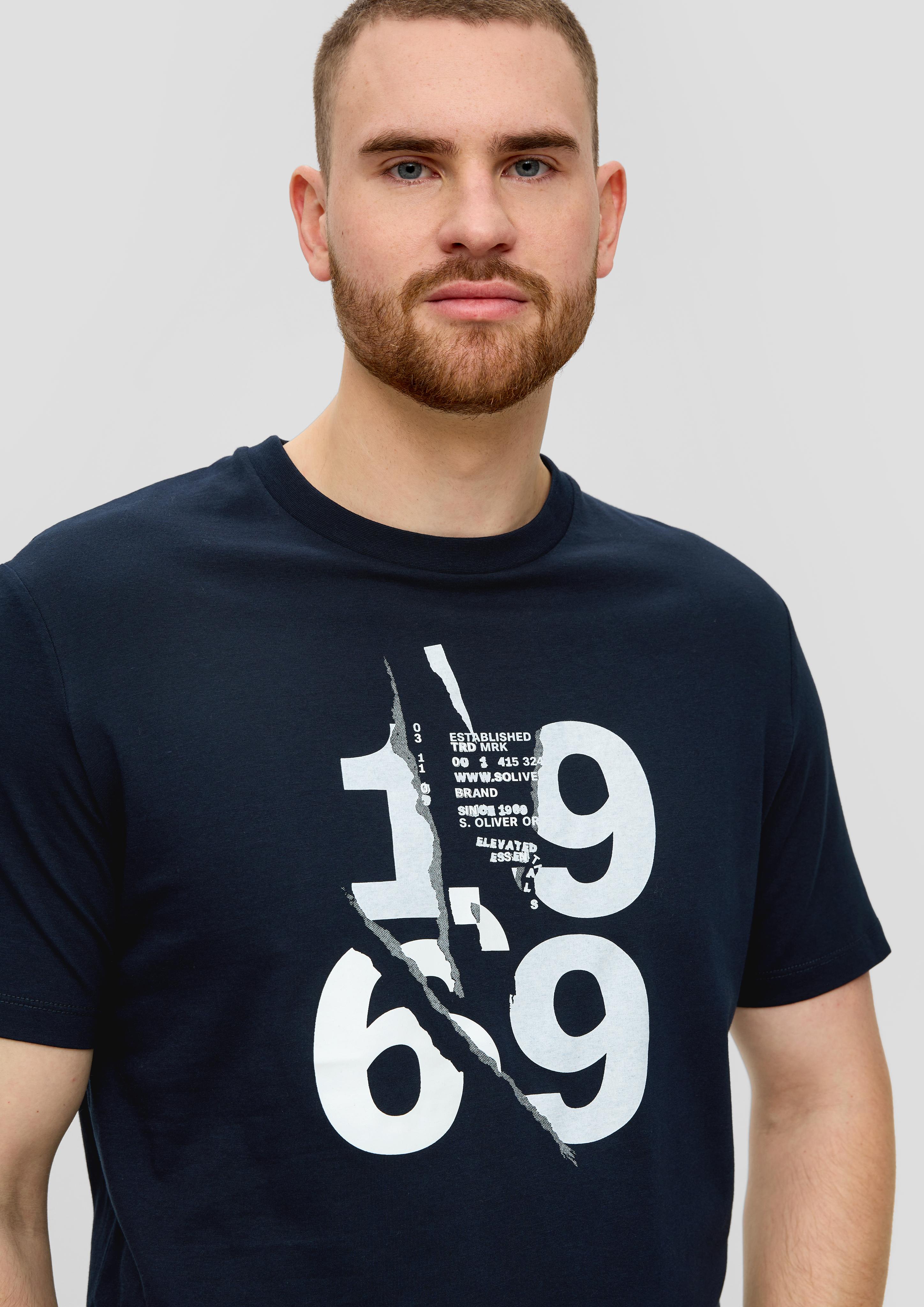 T-Shirt mit Frontprint  2143448-59D2