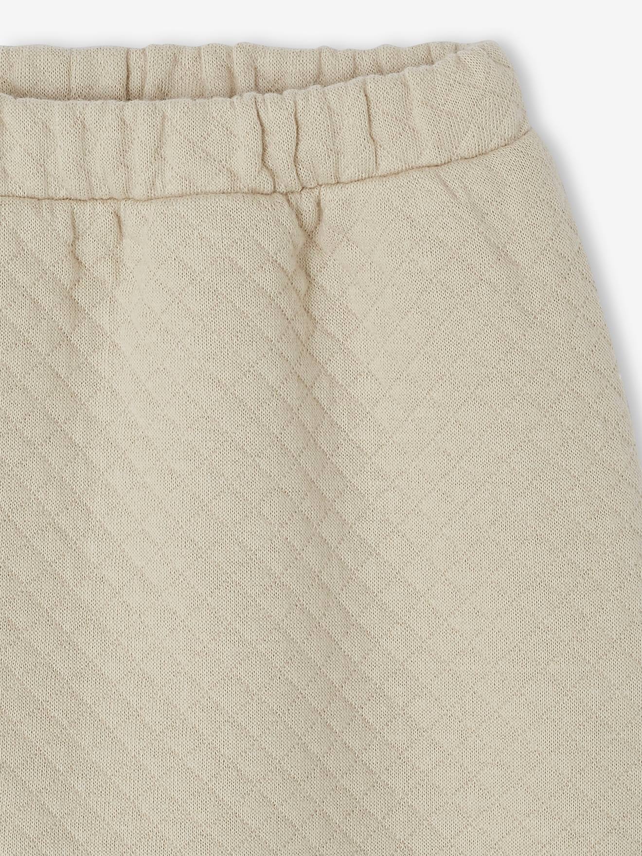 Vertbaudet Baby-Set: Sweatshirt & Hose - grau meliert