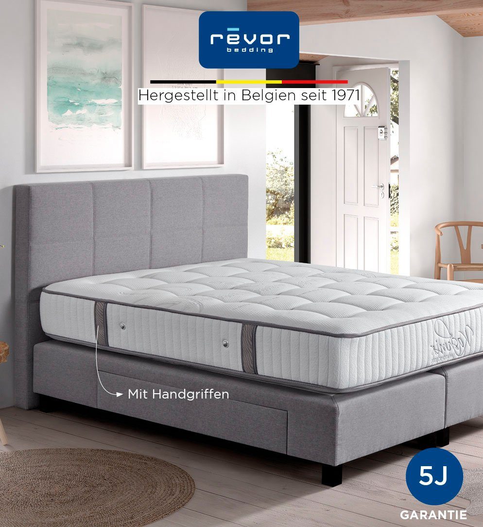 Taschenfederkernmatratze Kashmir Anatomic 3000 Viscogel, Revor Bedding, 28 cm hoch, Matratze mit dynamischem ANATOMIC Federkern, verschiedene Größen