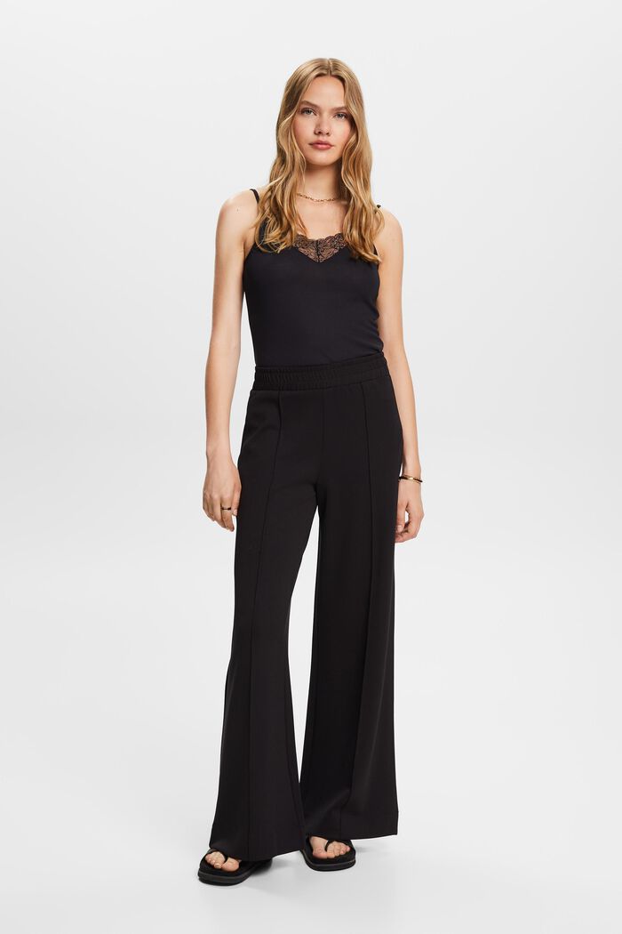 Jerseyhose mit weitem Bein