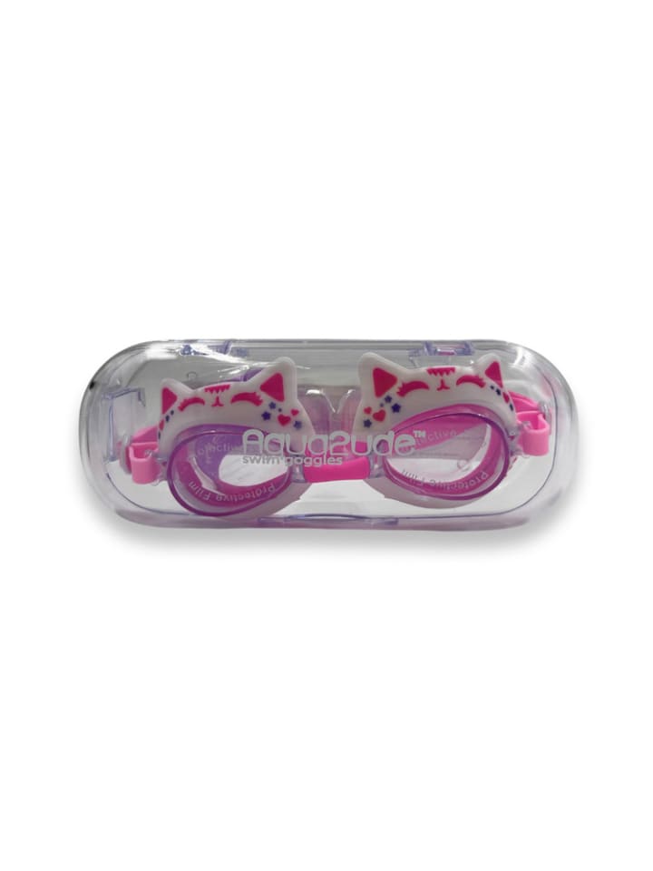 Aqua2ude Kitty Kinder Schwimmbrille UV Anti-Fog Silikon Ab 3 J. günstig kaufen onesize