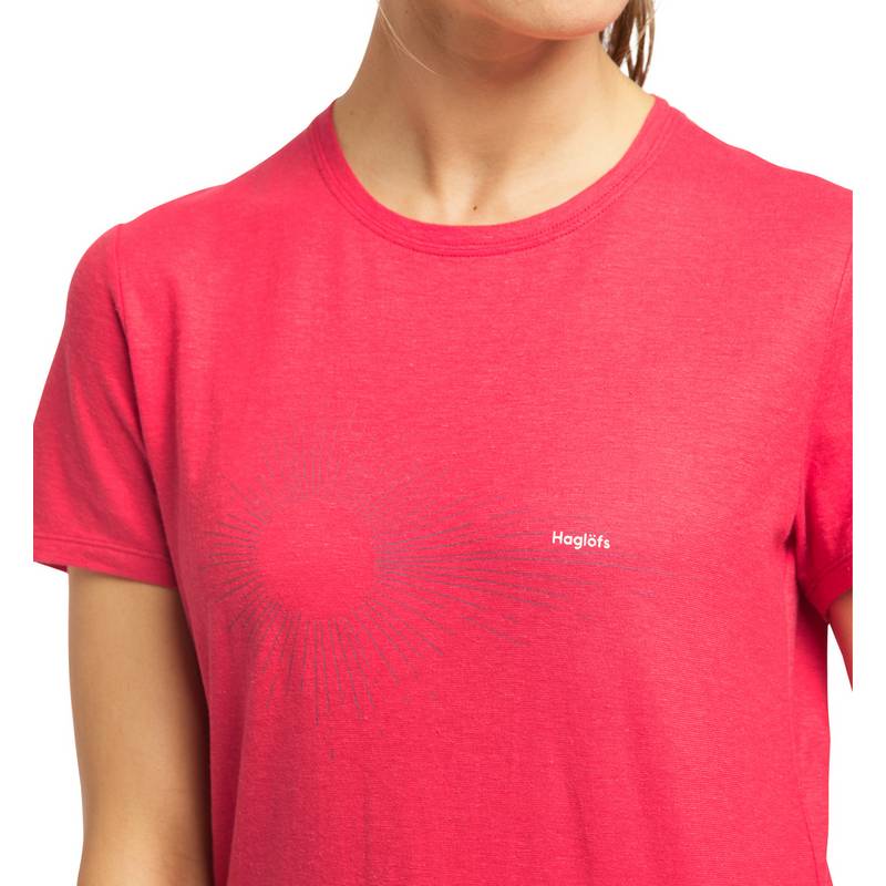 Haglöfs Träd Tee Print Funktionsshirt Damen