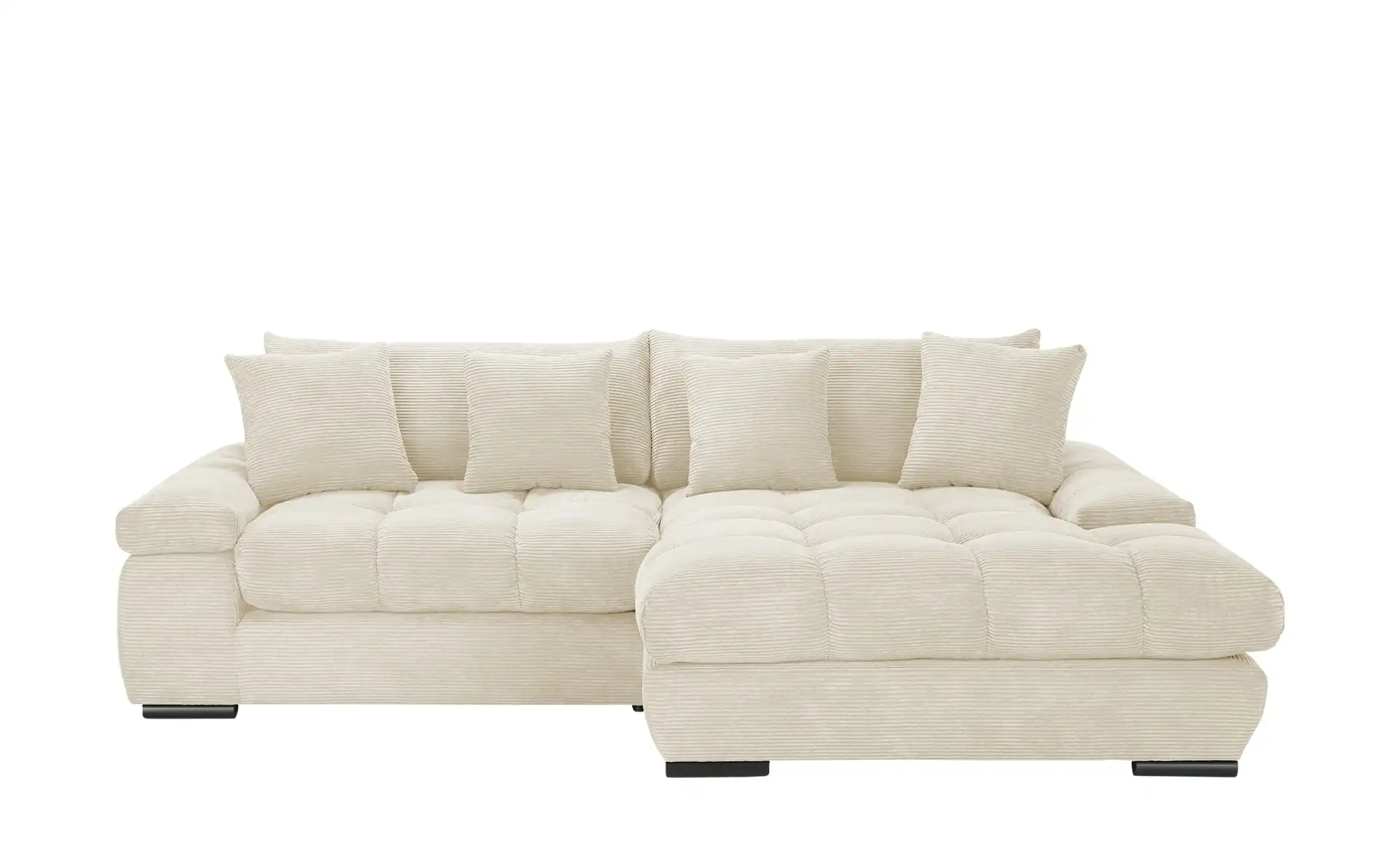 bobb Ecksofa  mit trendigem Cordbezug Hella