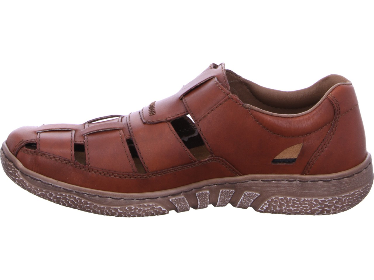 RIEKER Komfort Slipper braun