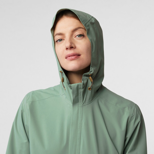 NIMA 2.5-LAYER LONG JACKET Damen - Regenjacke