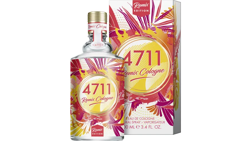 4711 Remix EXOTIC PARADISE Eau de Cologne Naturalspray 100 ml