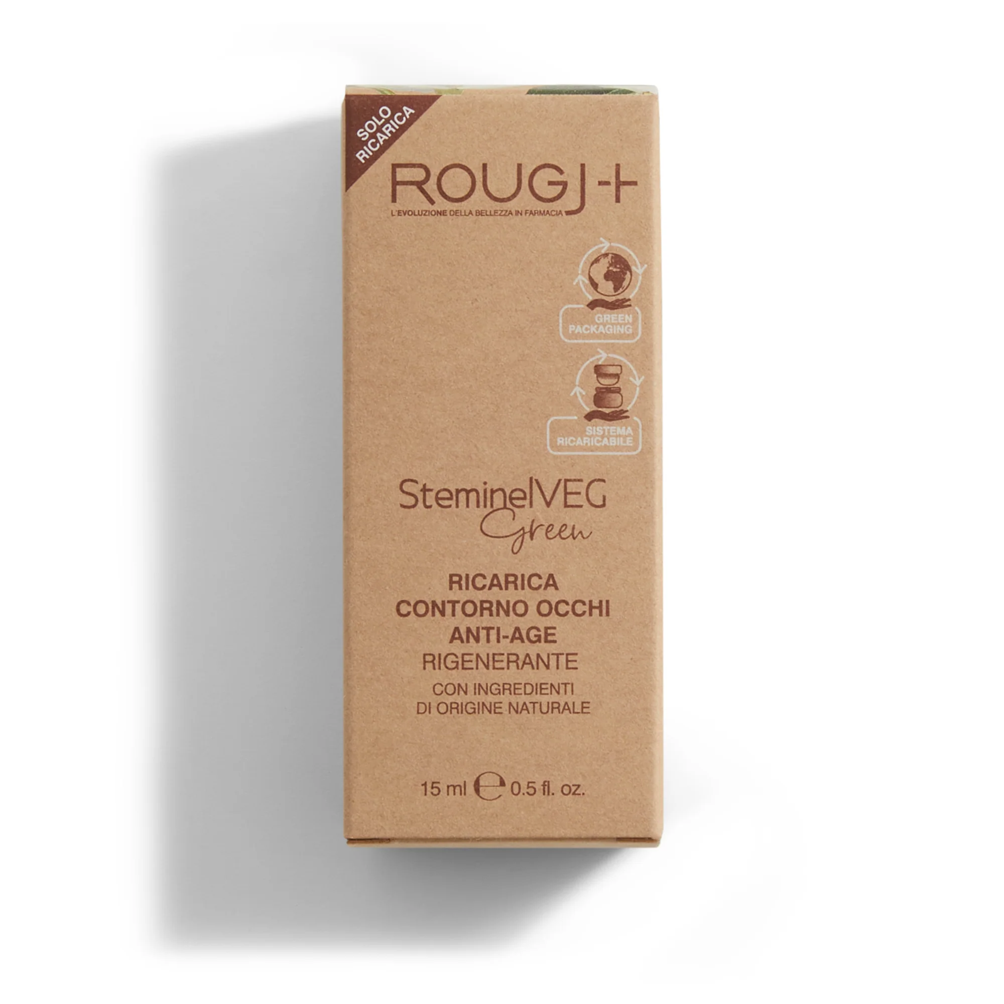 SteminelVeg Green Refil Regenerador Antienvelhecimento para Contorno dos Olhos - Antirrugas para Contorno dos Olhos