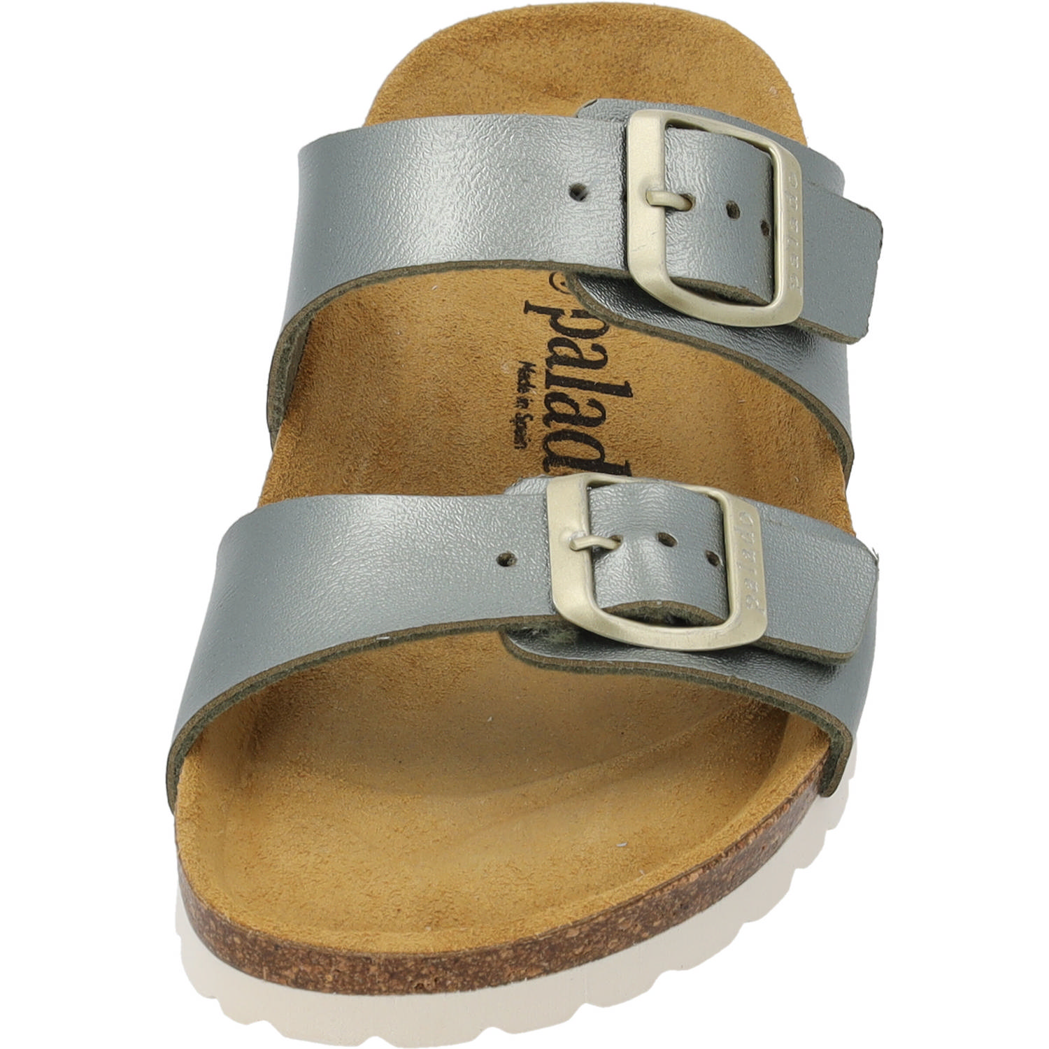 Palado Samos PF, Pantoletten, Damen, Olive Metallic