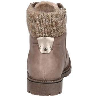 Puccetti Schnür Boots in beige