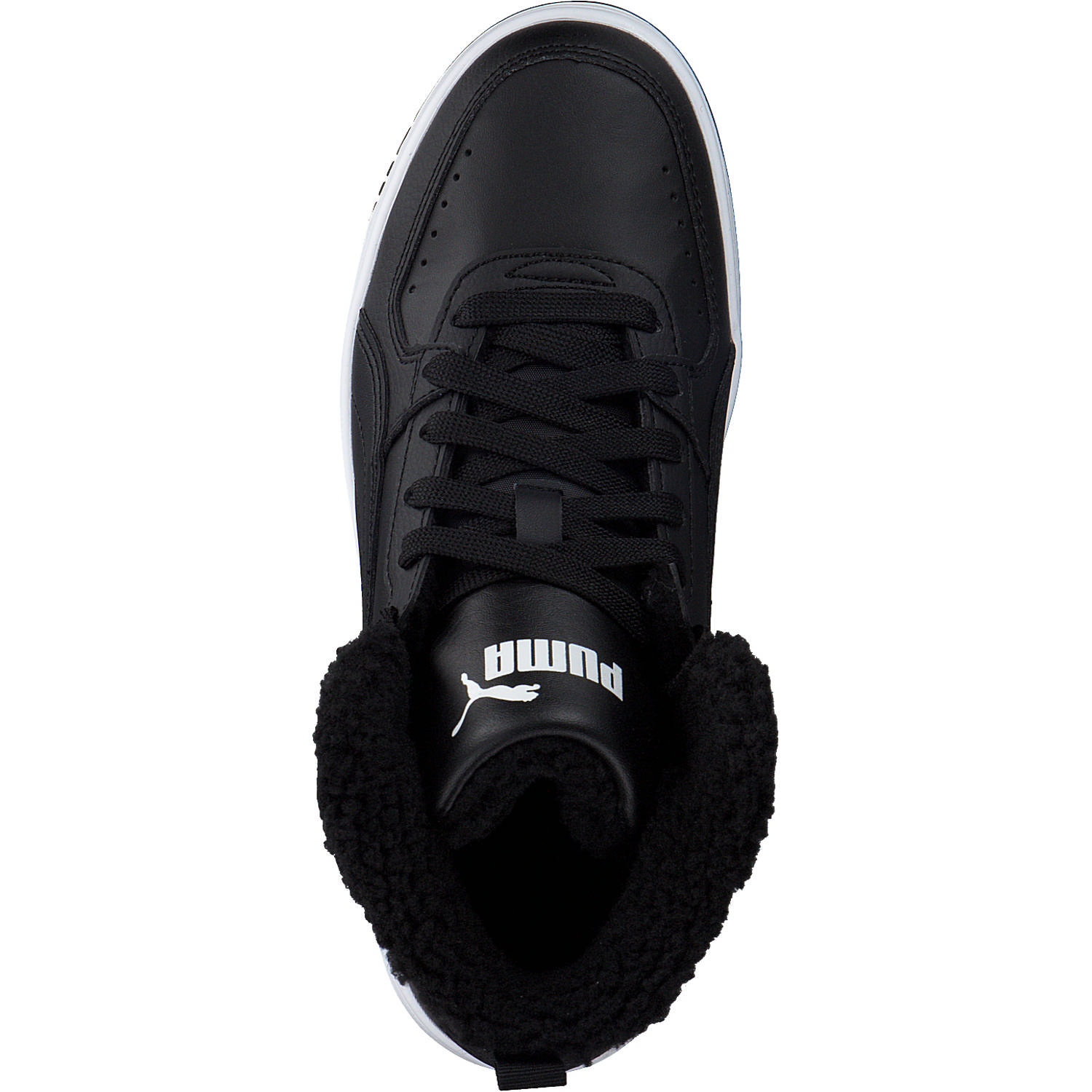 Puma Rebound Joy Fur Jr. 375477, Sneakers High, Kinder, Schwarz