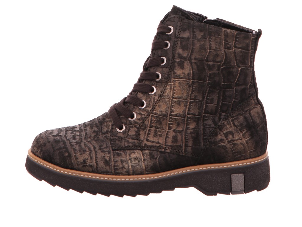 WALDLÄUFER Schnür-Stiefeletten braun Kitomi
