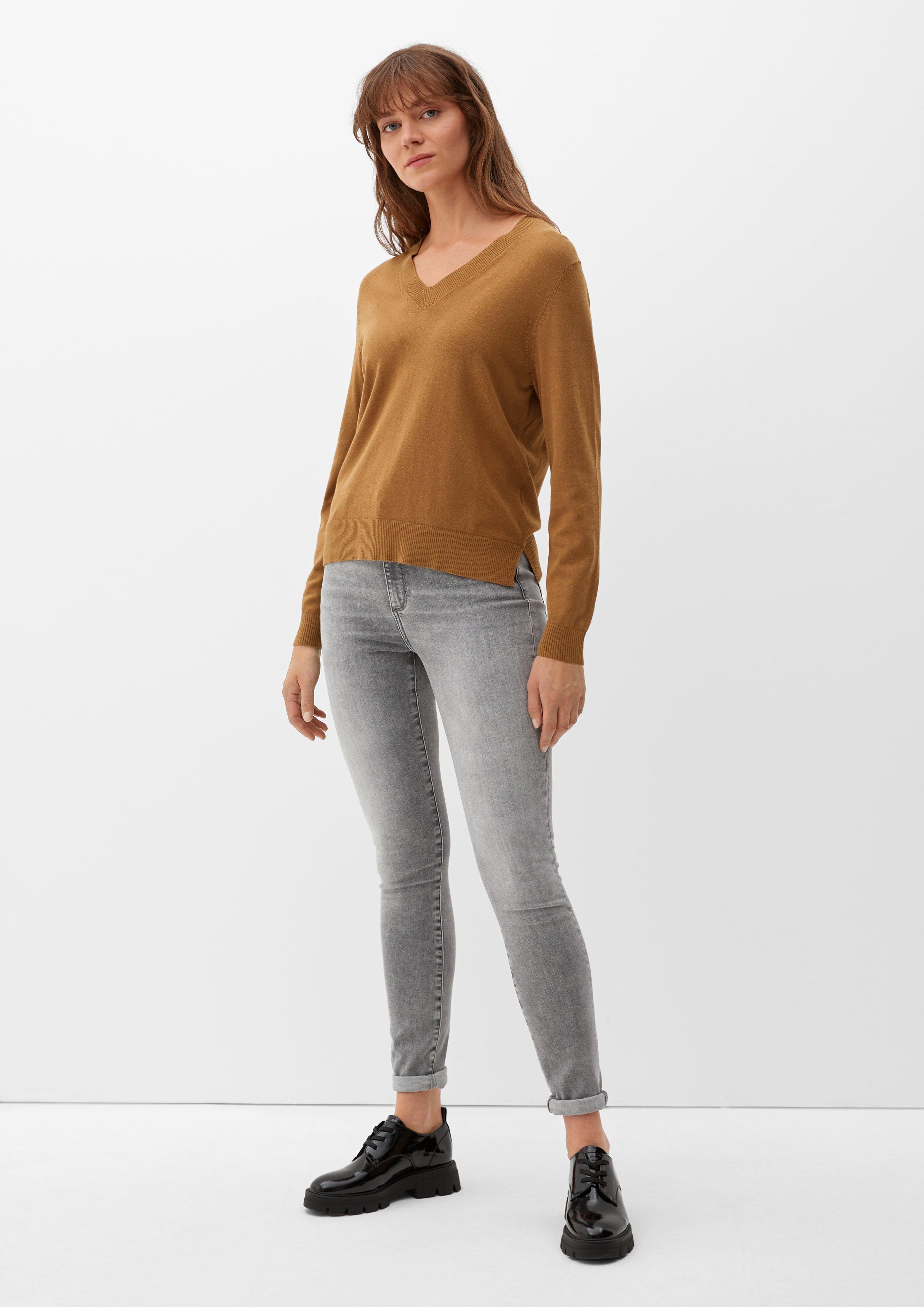 Pullover mit V-Neck  2123671-8469