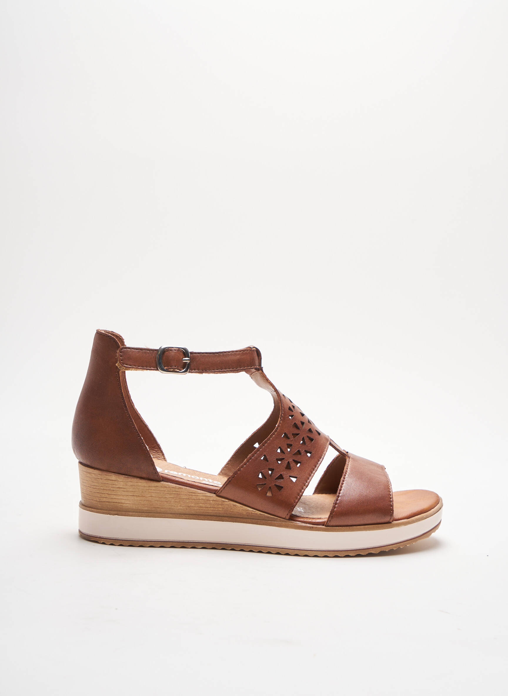 Remonte Sandales Nu Pieds Femme couleur marron
