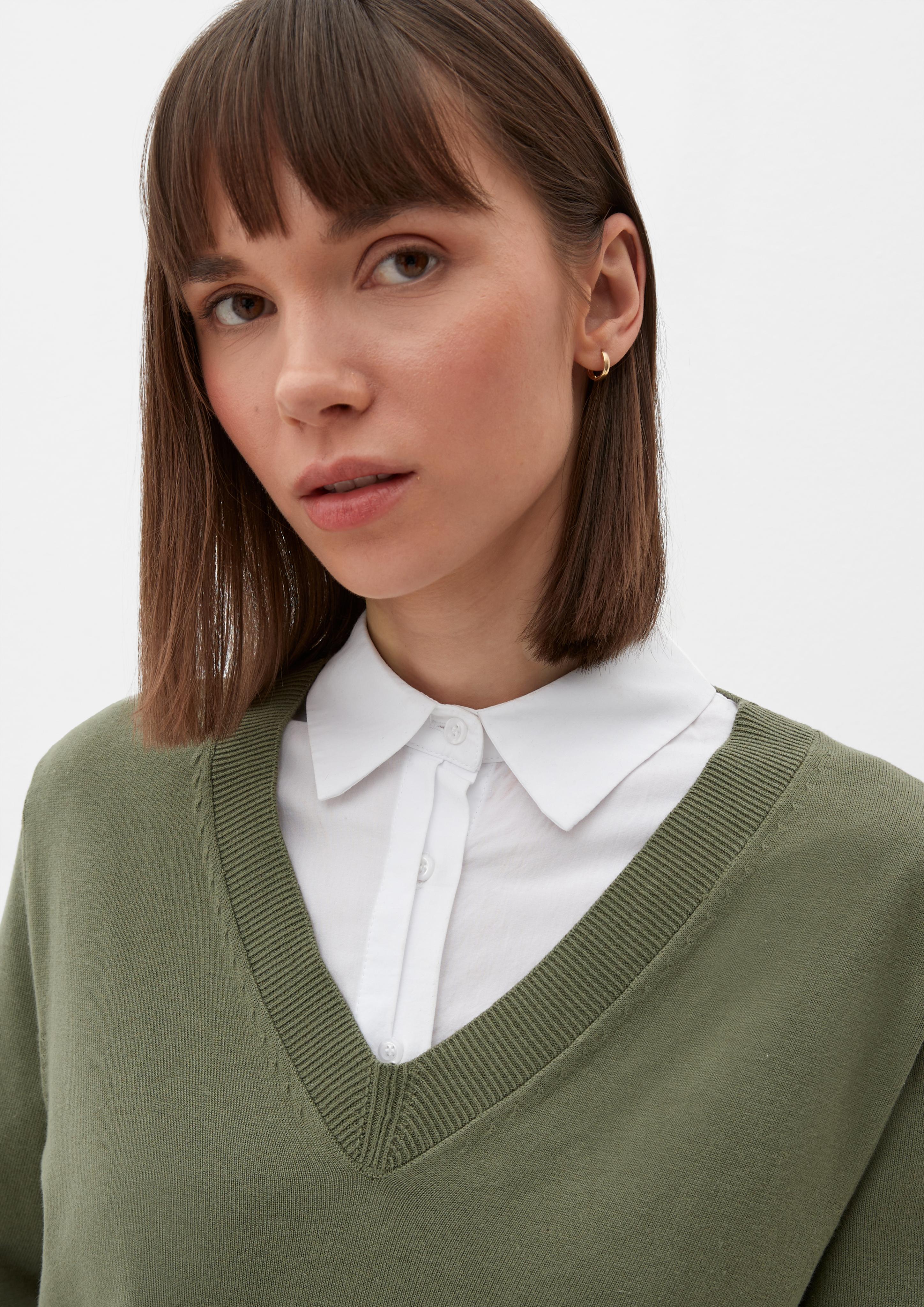 Feinstrickpullover aus Viskosemix  2118888-7928