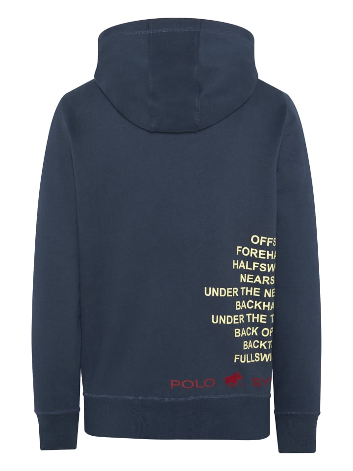 Polo Sylt Kapuzen-Sweatjacke in Blau günstig kaufen
