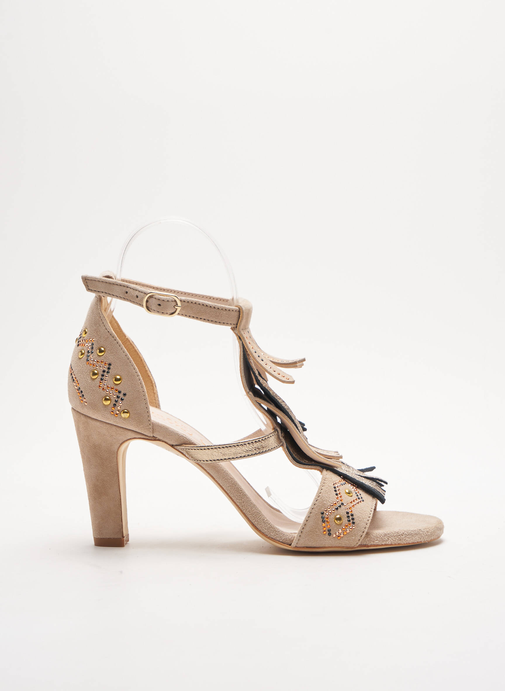 Rosemetal Sandales Nu Pieds Femme couleur beige