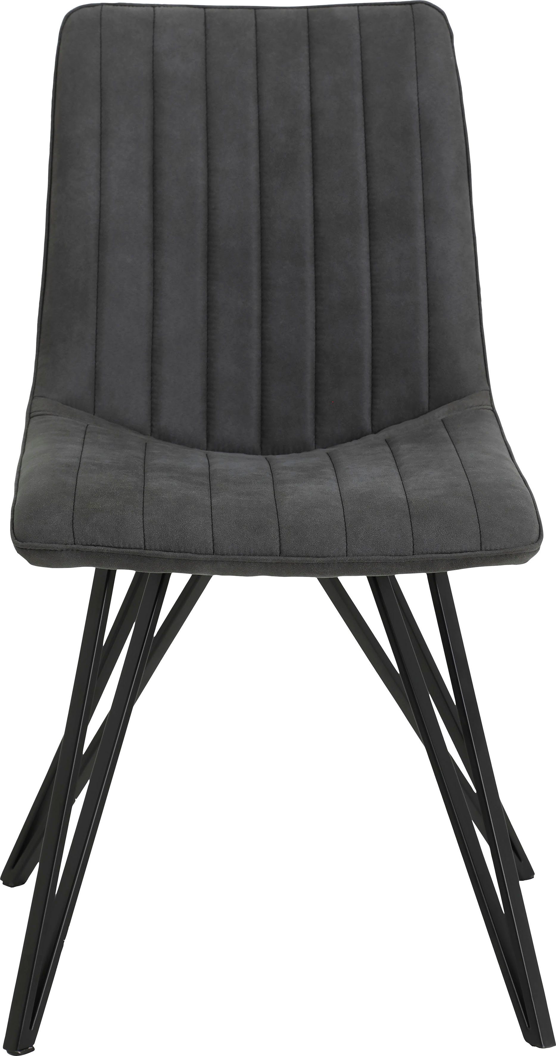 HELA 4-Fußstuhl (Set, 2 St), bequemer Schalensitz