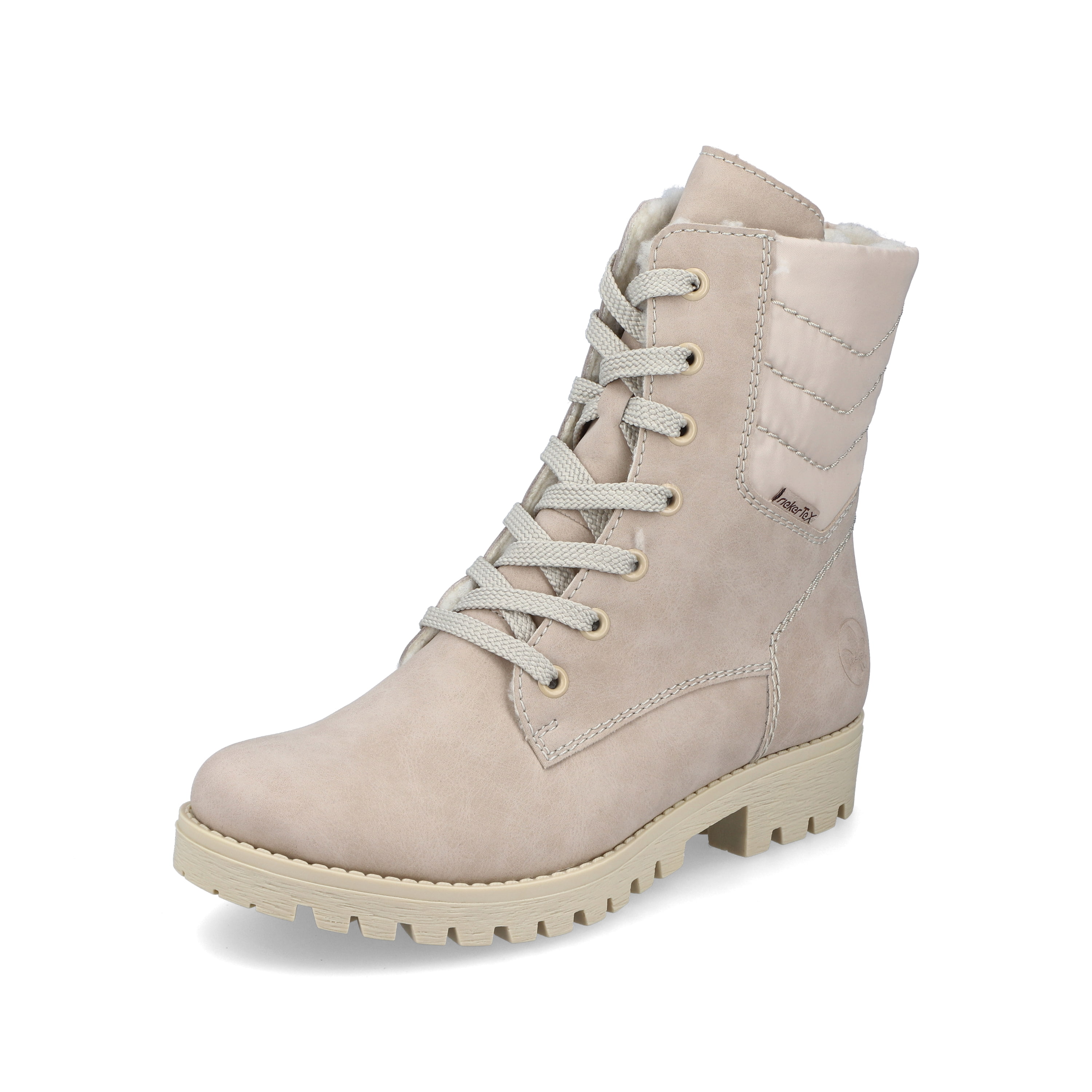Rieker Damen Biker Boots champagner