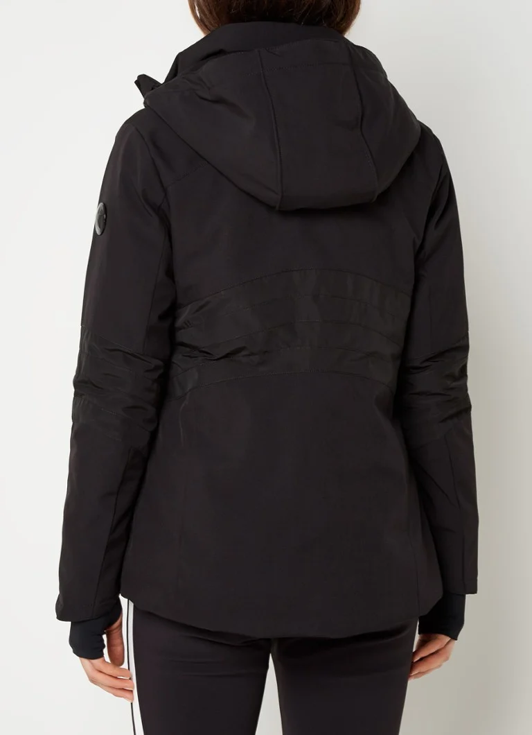 Jachetă de schi softshell Airforce Pocono Mountain cu glugă detașabilă.