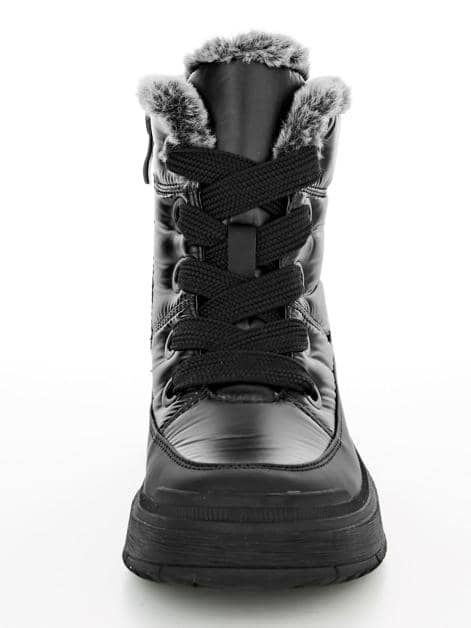 Snowboot in Satinoptik