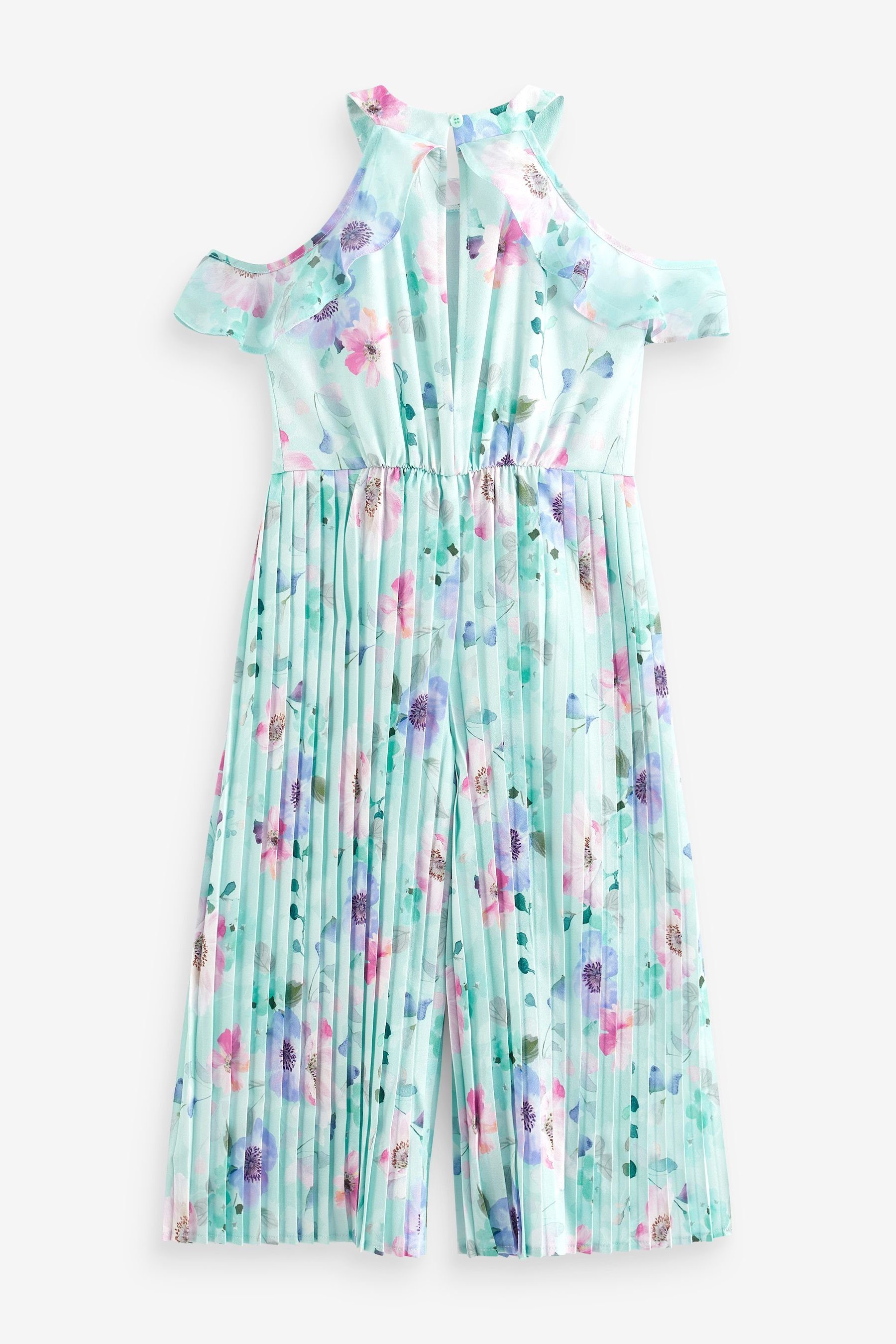 Next Jumpsuit Overall mit Blumendruck (1-tlg)