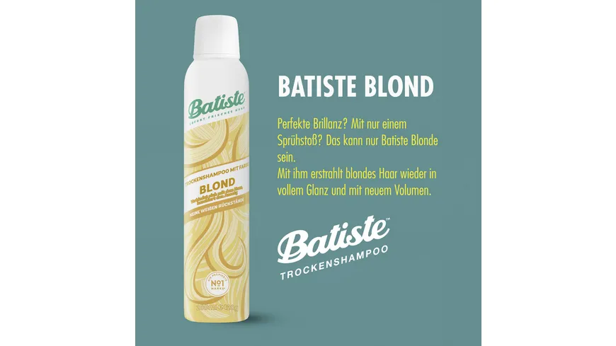 Batiste Dry Shampoo Blond 200ml 200 ml