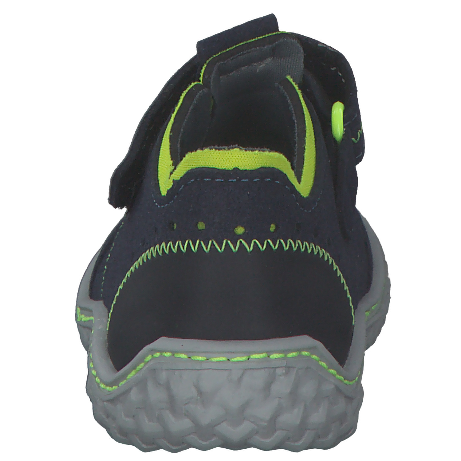 Ricosta Jerry 1700102 M, Lauflernschuhe, Kinder, ozean/neongelb