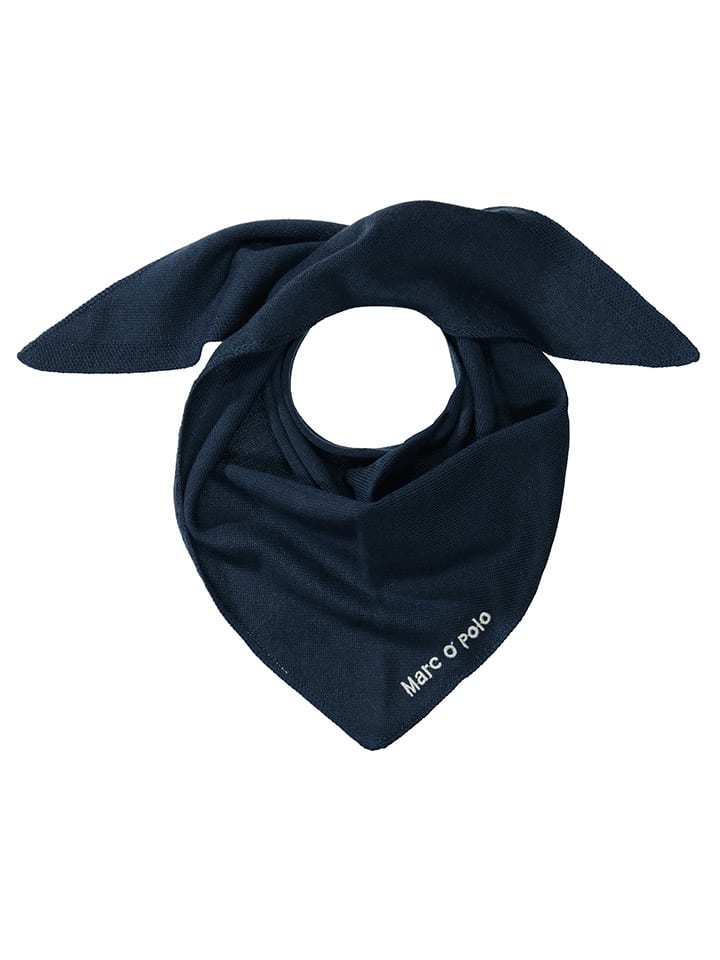 Marc O'Polo Junior Woll-Dreieckstuch in Dunkelblau günstig kaufen onesize
