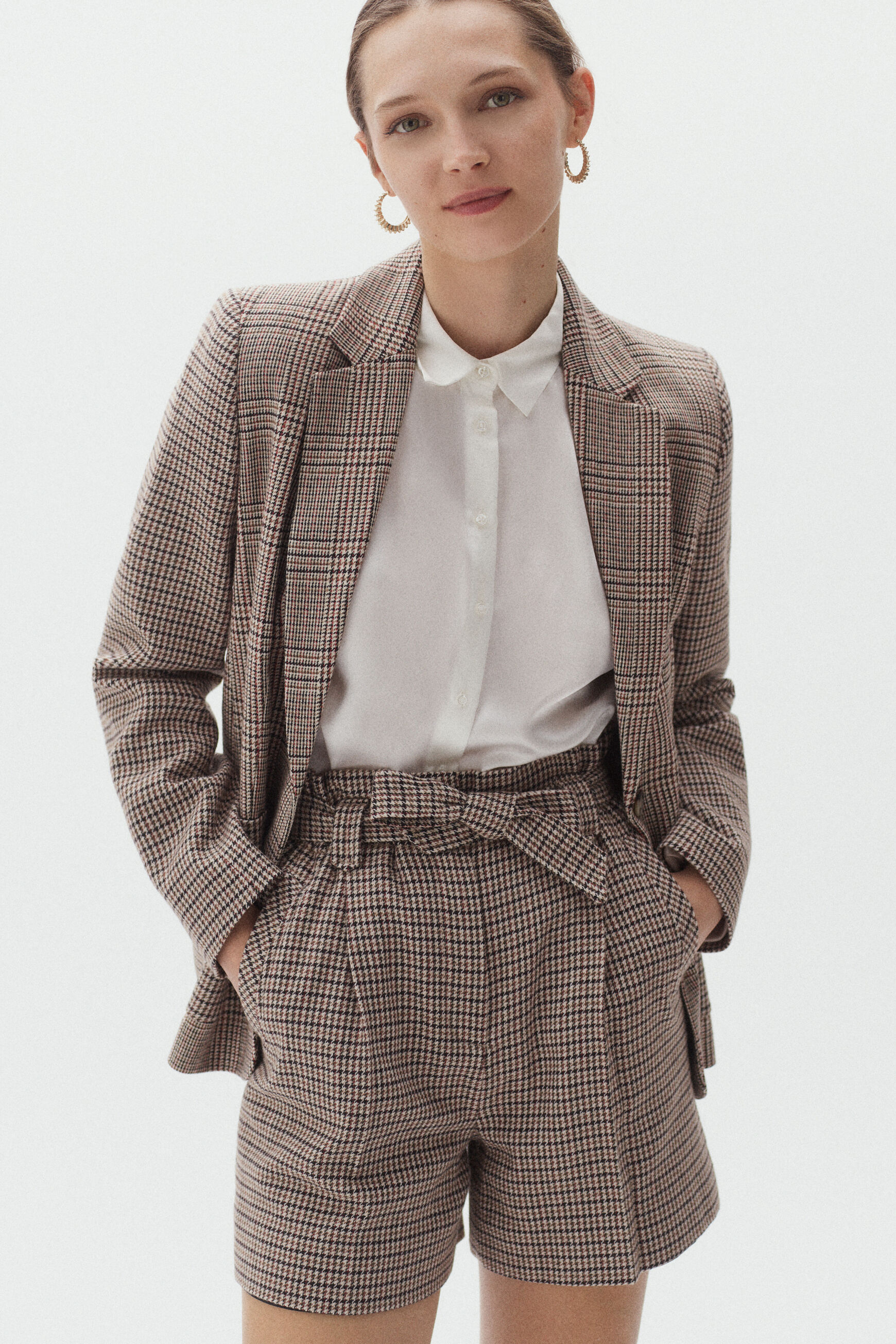 blazer charly bordeaux femme
