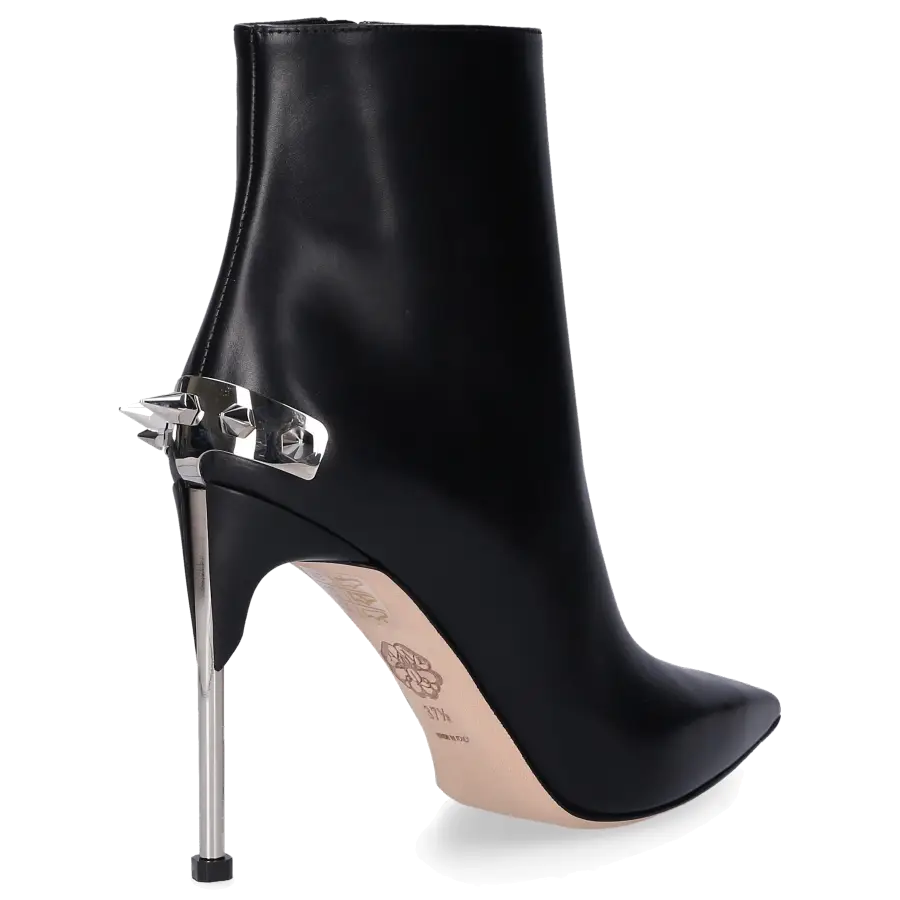 Alexander McQueen - Stiefeletten H. BOOT Kalbsleder - schwarz